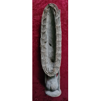 Demon beeldhouwwerk, Angoram, Papoea-Nieuw-Guinea